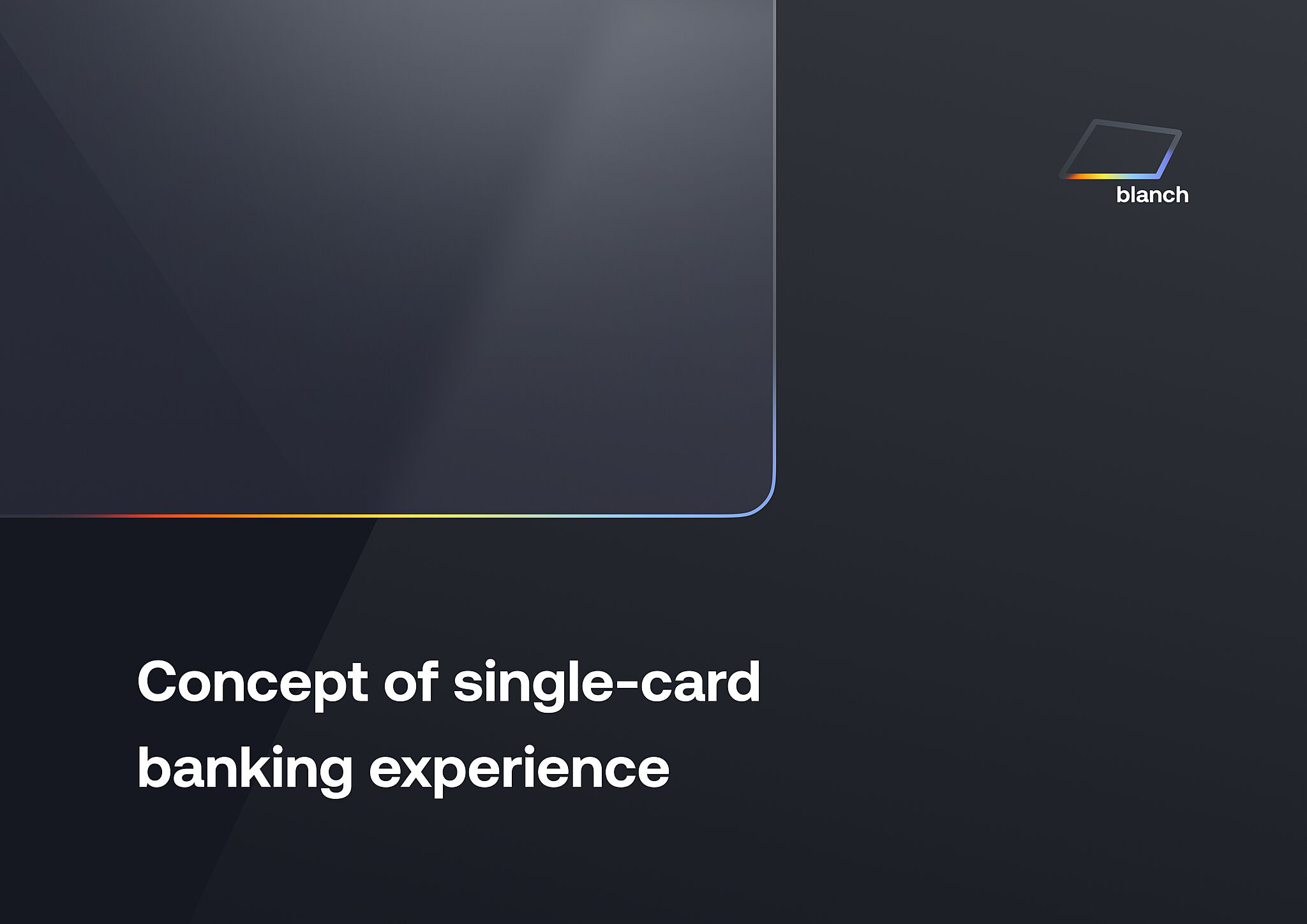 Indigo Design Award: Card Blanch