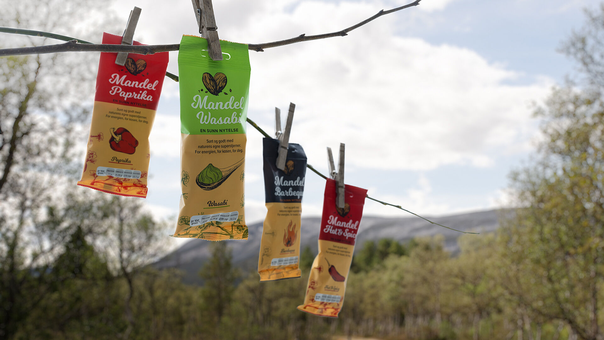 Indigo Design Award: Almond snack logo and packaging design